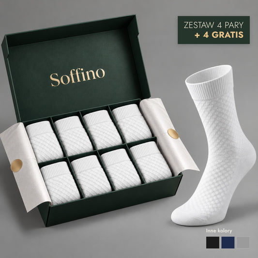 Klasyczne skarpety bambusowe Soffino